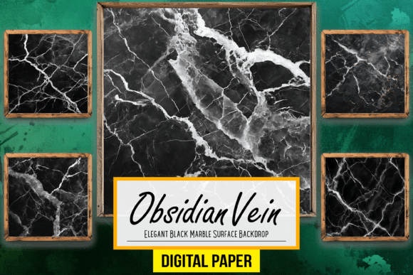 Download Elegant Black Marble Surface Backdrop - Premium Resources
