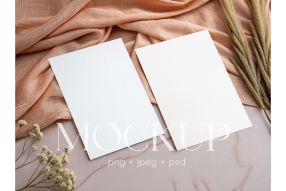 Download Blush Marble Wedding Invitation Mockup - Premium Resources
